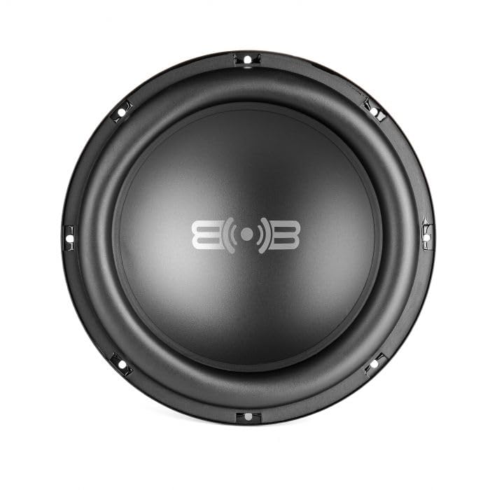 BELVA close-up of polypropylene cone and rubber surround, improves bass precision
