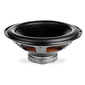 BELVA detail of black aluminum 1.5 inch voice coil, aids heat dissipation and reliability