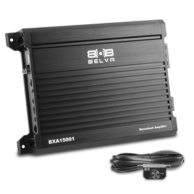 Belva BXA15001 front view, compact design for easy under-seat installation.