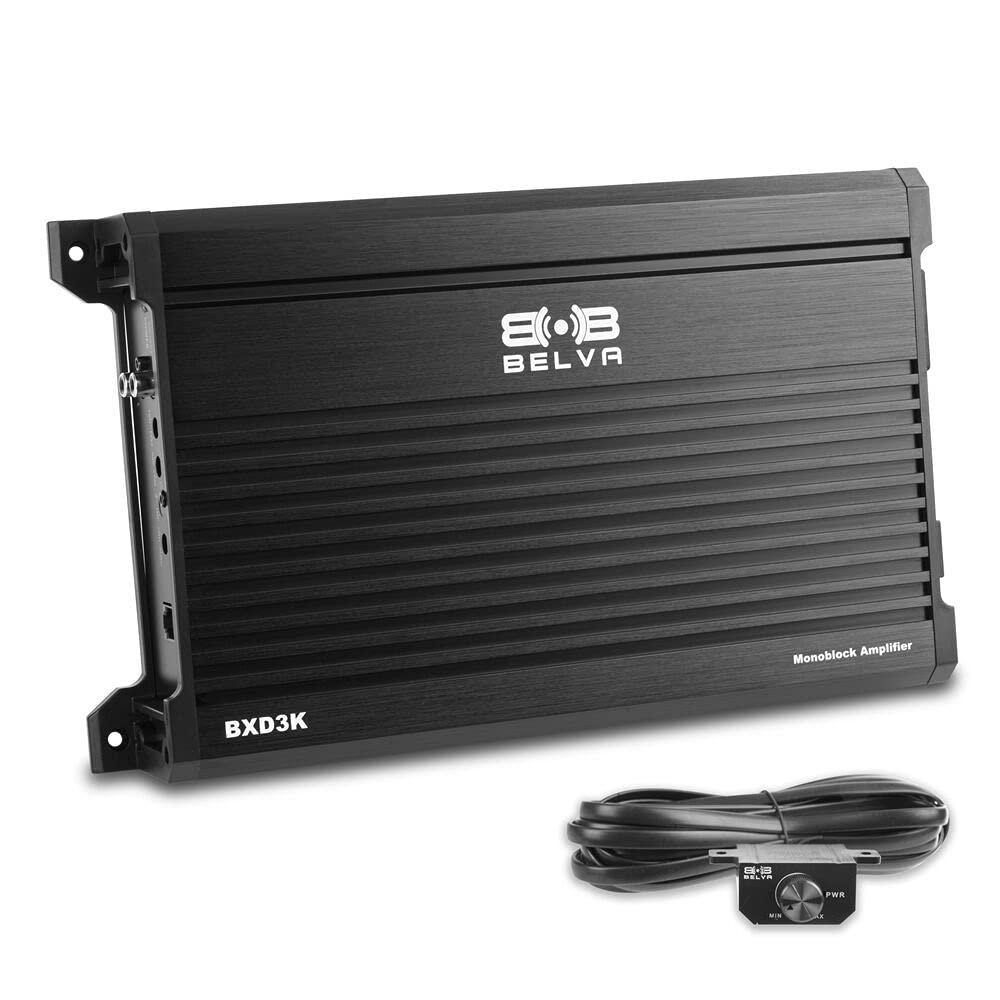 Belva BXD3K front panel with bass and power controls