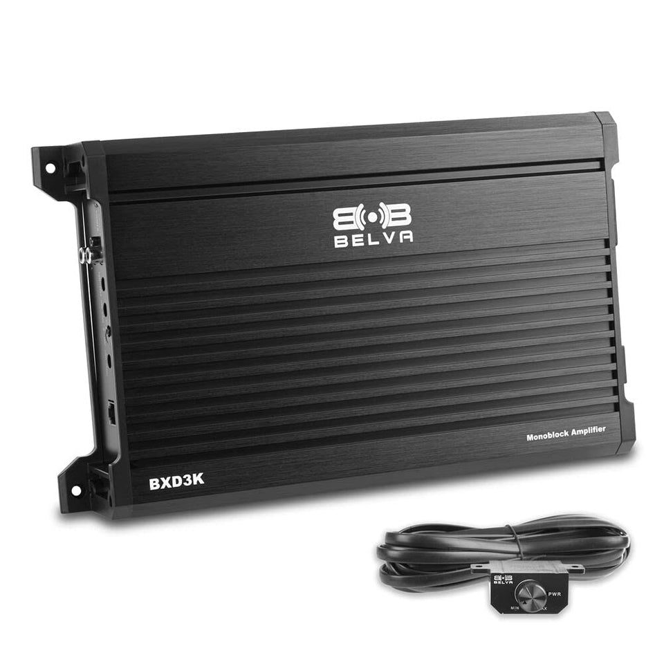 Belva BXD3K front panel with bass and power controls
