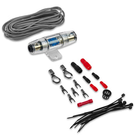 Belva True in-car installation mock-up with clean wiring