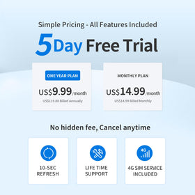 Benbengo IP67 waterproof design resists rain and dust exposure.