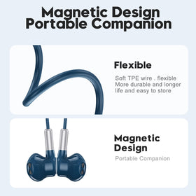 BENEWY USB-C earphones, comfort-fit design for long sessions.