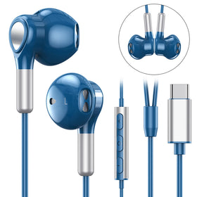 BENEWY USB-C earphones, in-ear design for secure comfort.
