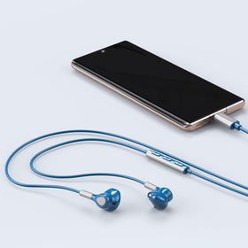 BENEWY USB-C earphones with durable TPE cable.