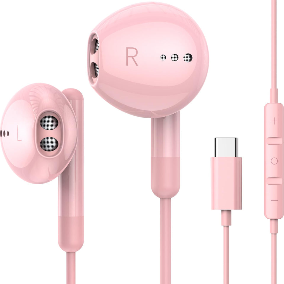 BeneWy USB-C headphones compact design for everyday listening.