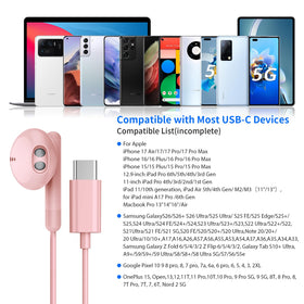 BeneWy USB-C DAC chip delivers crisp stereo and bass.