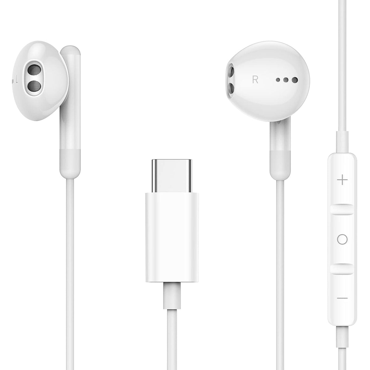 BENEWY USB-C headphones come with a leather bag and extra accessories