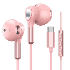 BENEWY USB-C headphones with wide compatibility for Samsung and iPhone devices