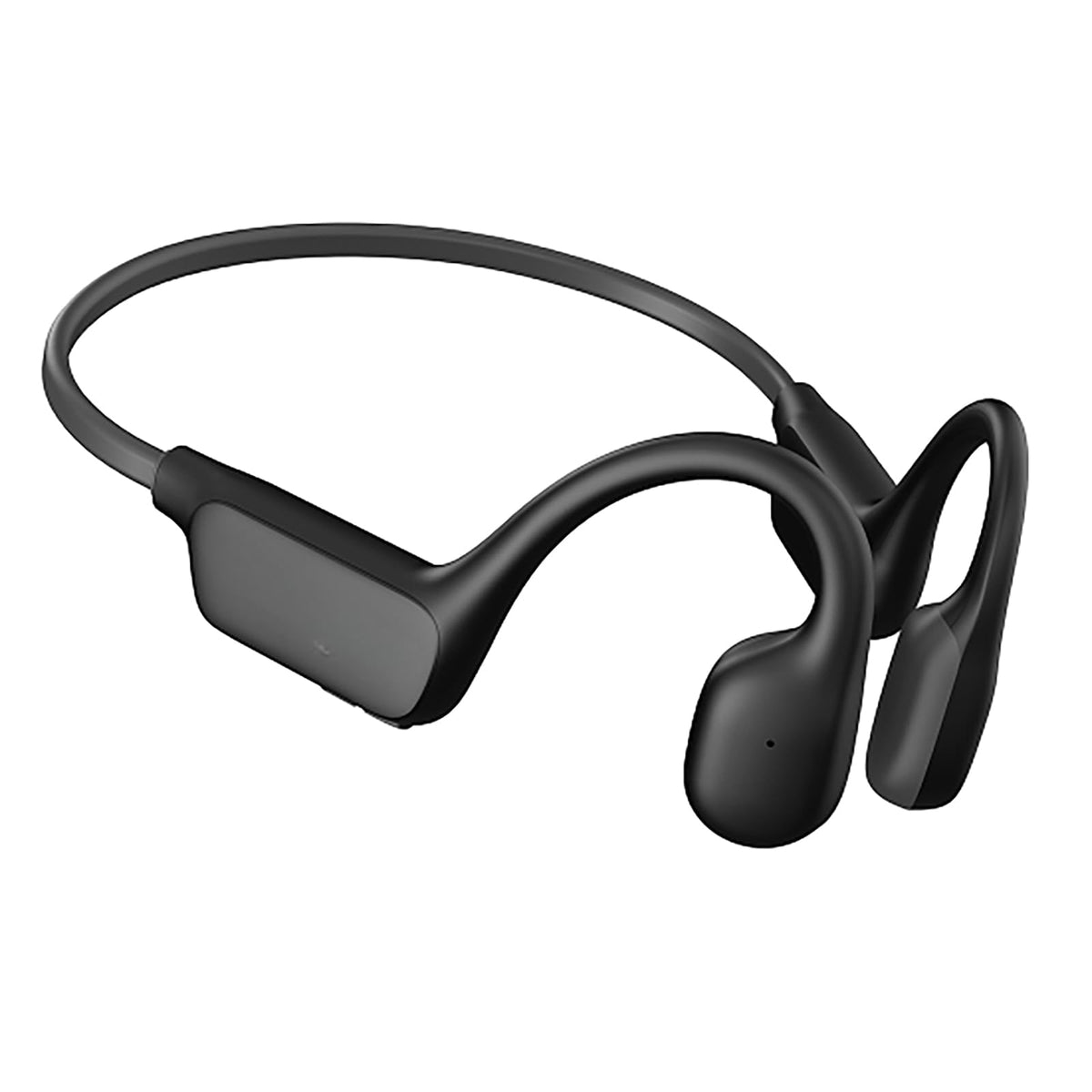 BenexBesdi bone conduction-technology headset in action for open-ear listening.