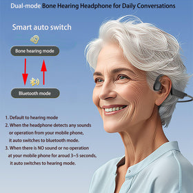 BenexBesdi open-ear-design listening shown for situational awareness.