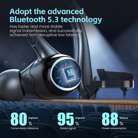 Beniduck i25 Bluetooth 5.3 connection emphasizes fast pairing and stable wireless audio
