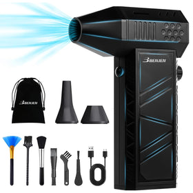 BENJEN front view of electric air duster showing compact design and portability benefit