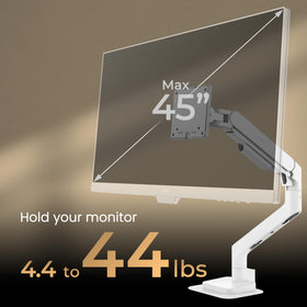 BenQ BSH02 Ergo Arm tilt feature enabling ergonomic viewing angles