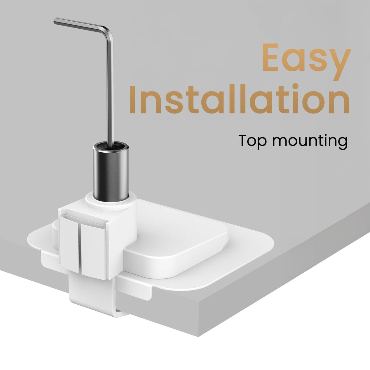 BenQ BSH02 Ergo Arm top clamp base for fast setup