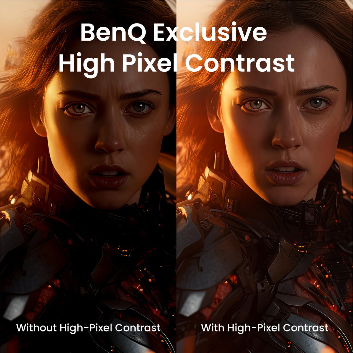 BenQ EW270Q action scene demonstrates smooth motion at 200Hz