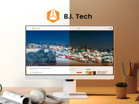 BenQ GW2486TC coding mode enhances text clarity for coding.