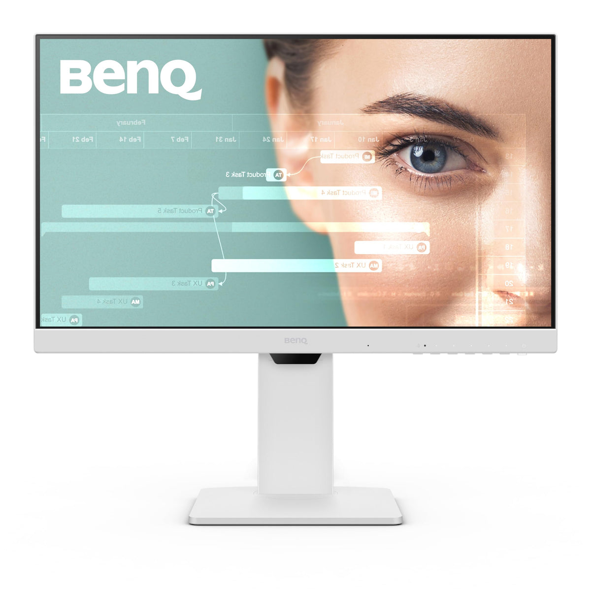 BenQ GW2486TC edge-to-edge display for focused work and crisp text.