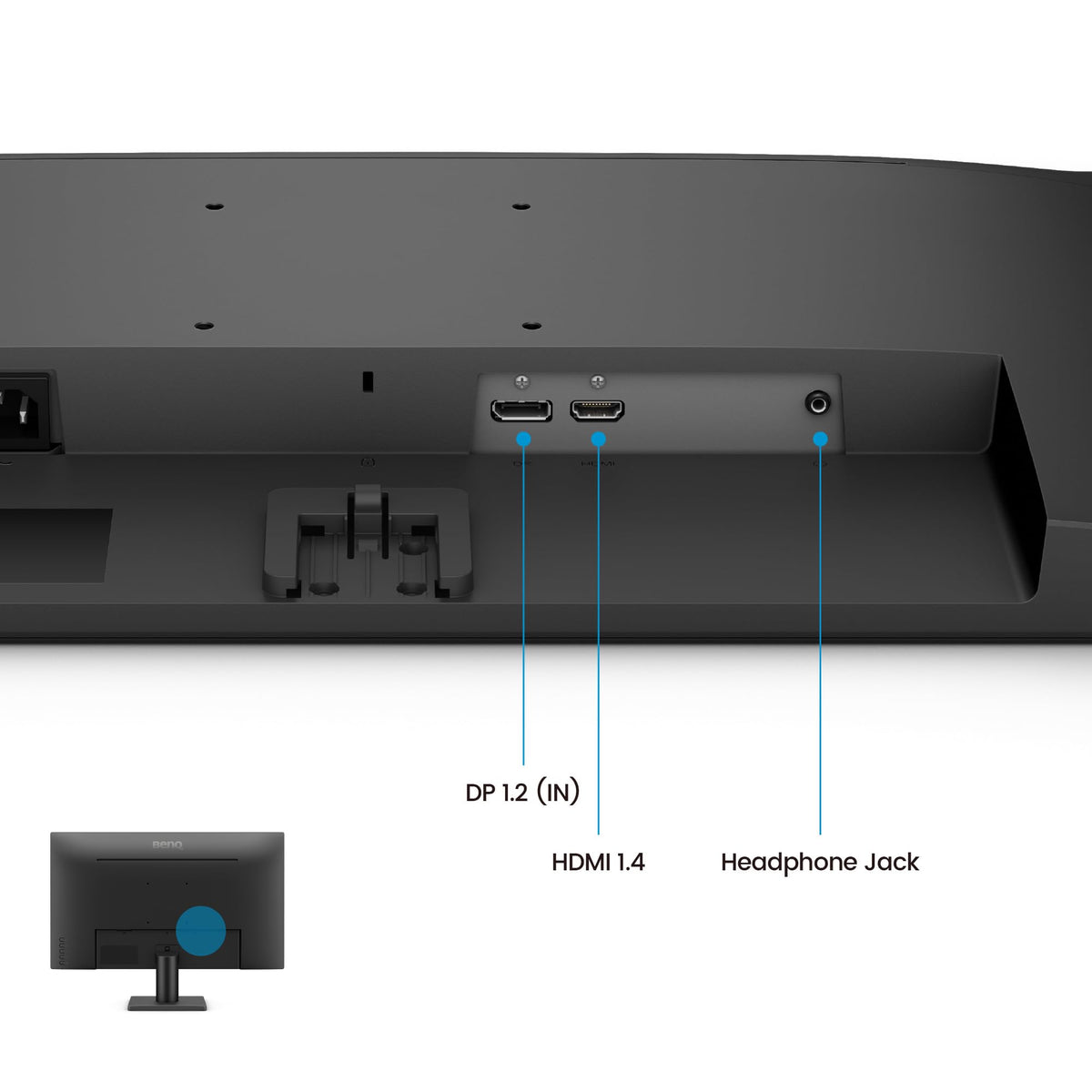 BenQ GW2491 1080x1920 resolution delivers crisp full HD visuals