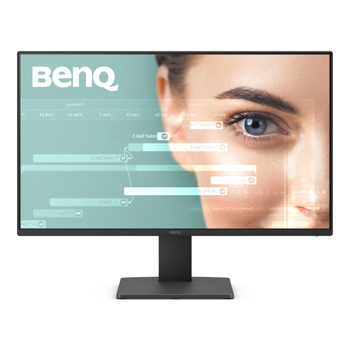 BenQ GW2491 IPS panel delivers accurate colors from any angle for precise editing