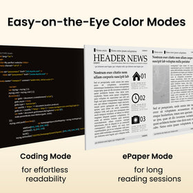BenQ GW2790 eye-care technology reduces strain during long sessions