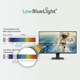 BenQ GW2790Q Low Blue Light Plus supports comfortable long sessions.