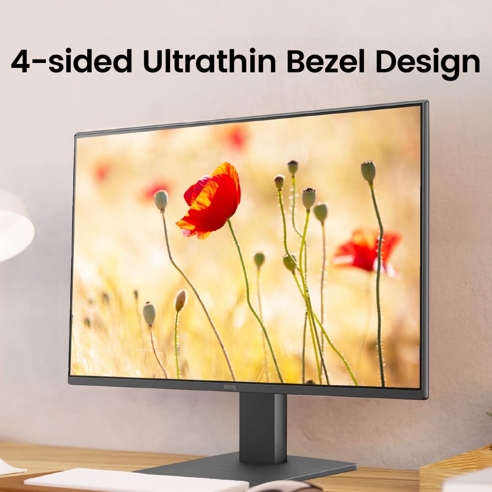 BenQ GW2791 HDMI and DisplayPort inputs for versatile connectivity.