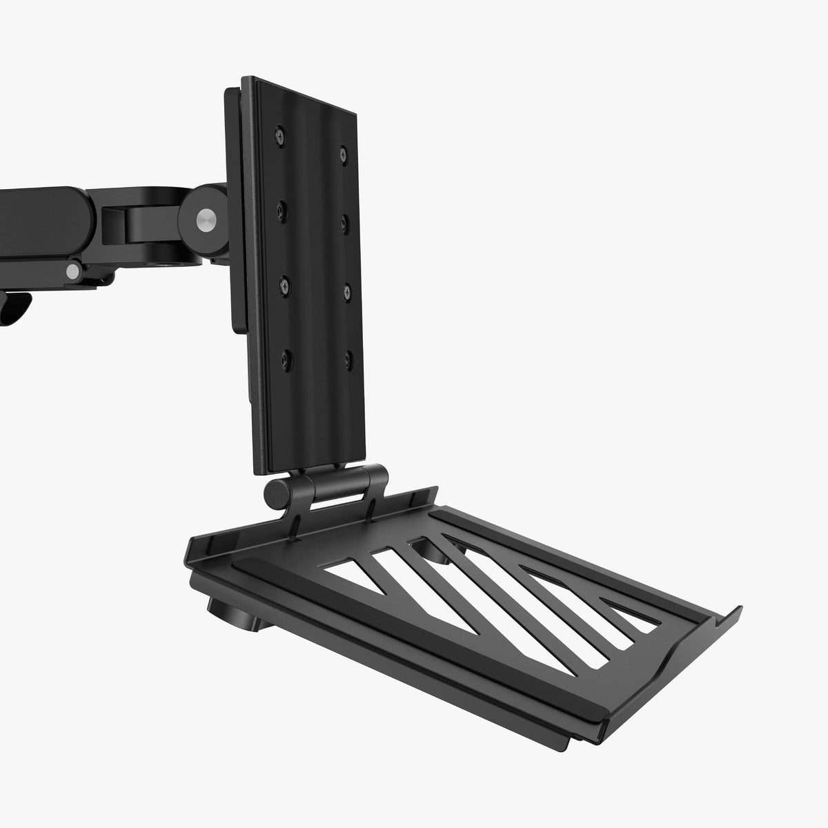 BenQ LTB01 front view showing tray platform and VESA mount, improves workspace ergonomics
