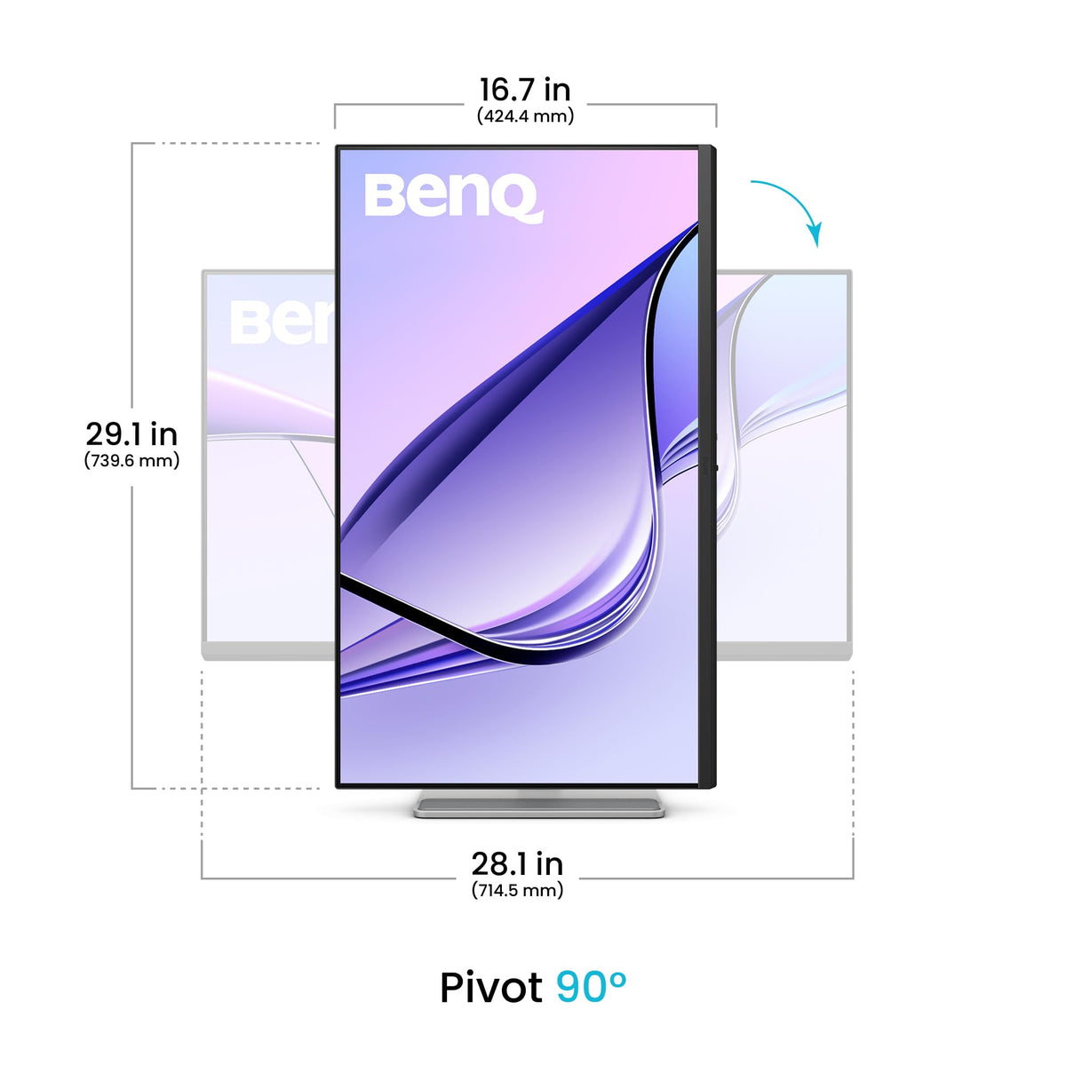 BenQ MA320UP has dual HDMI and USB-C ports for peripherals.