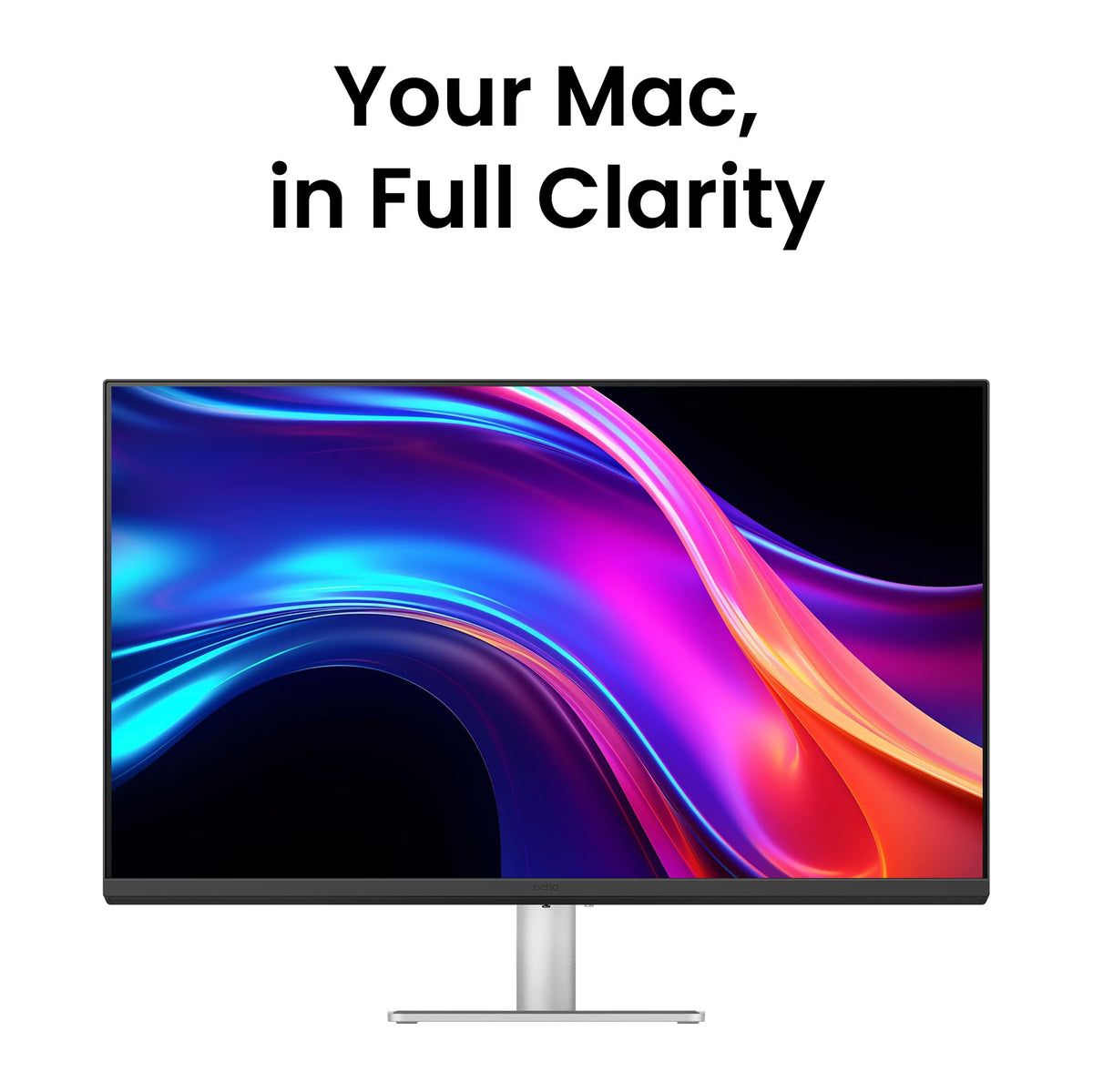 BenQ MA320UP USB-C delivers 90W to MacBook during use.