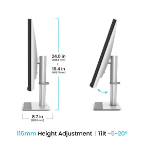 BenQ MA320UP USB hub enables charging and accessory connections.