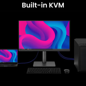 BenQ PD2706QN daisy chain MST enables multi-monitor setups