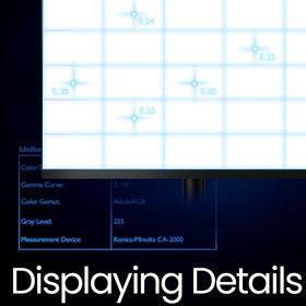 Color coverage on the PD2706U includes 95% P3 and 99% sRGB for vivid visuals