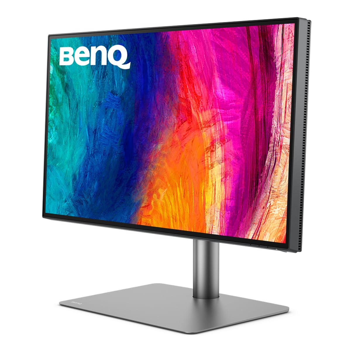 BenQ PD2725U daisy-chain setup enabling dual 4K displays
