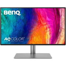BenQ PD2725U with Thunderbolt 3 ports for fast charging and data transfer