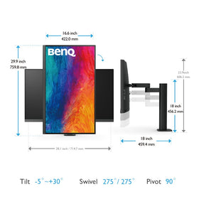 BenQ PD3205UA 4K UHD display delivering crisp, high-detail artwork