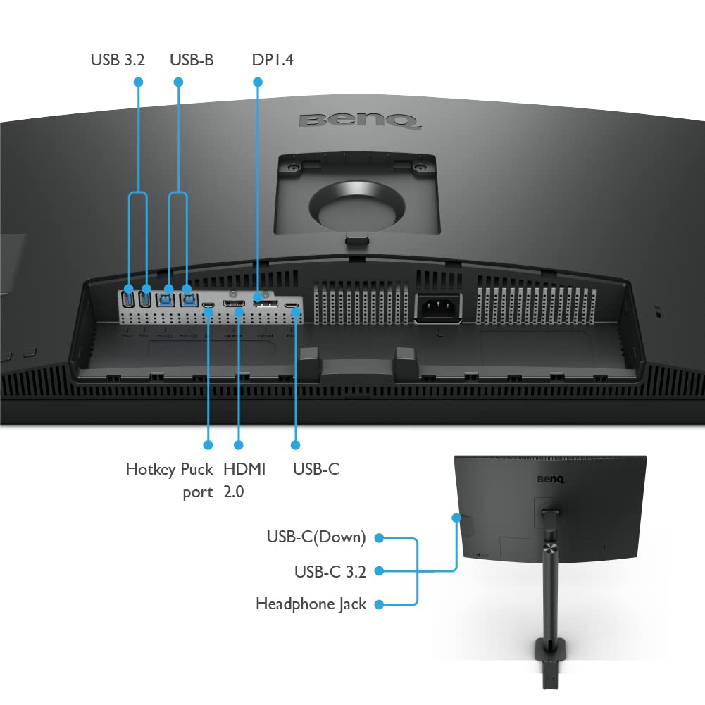 BenQ PD3205UA color accuracy preview for true-to-life visuals