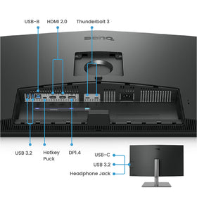 BenQ PD3225U Calman verified calibration for consistent color across projects.