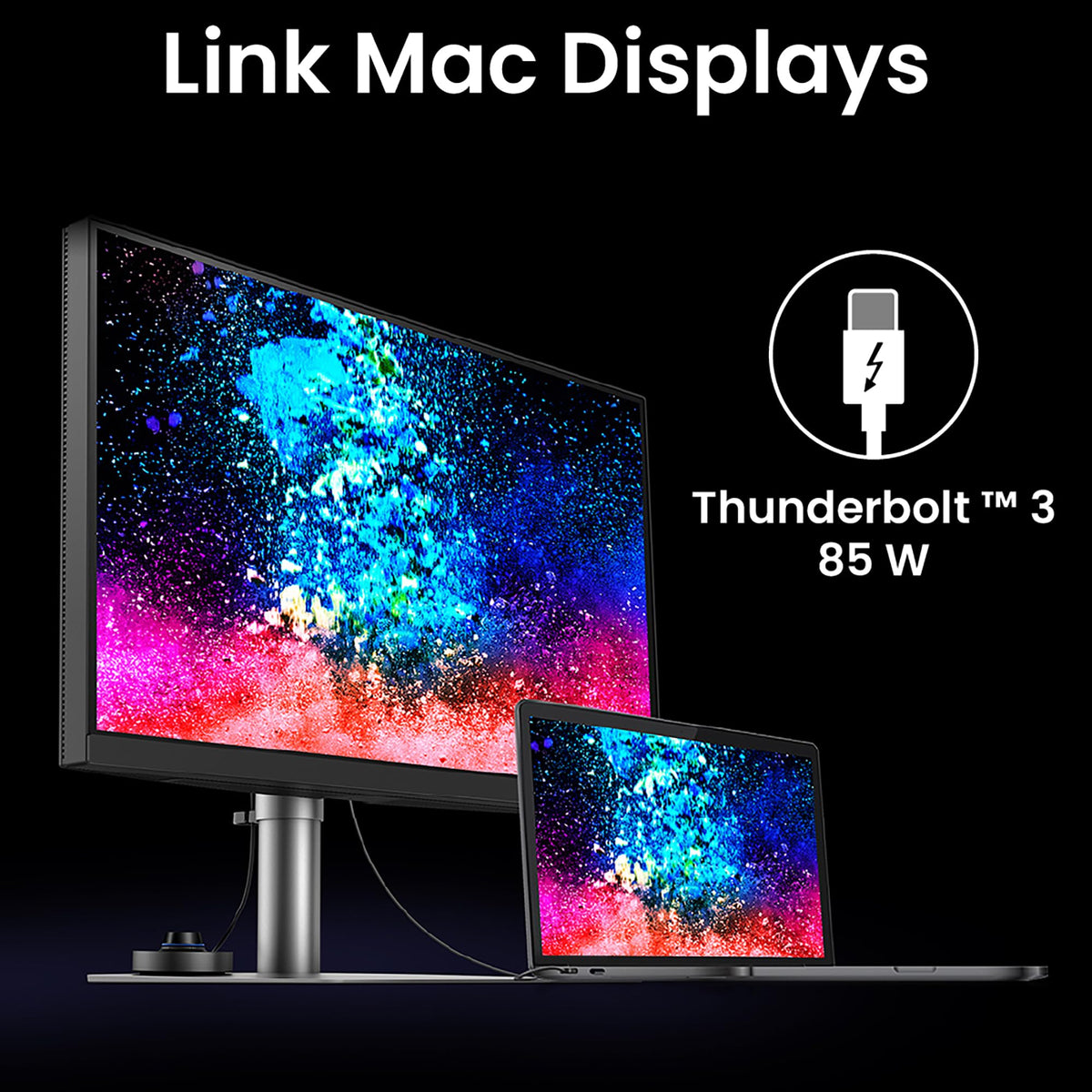 BenQ PD3225U daisy-chain workflow supports multi-monitor setups with ease.