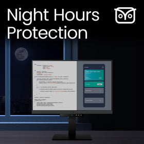 BenQ RD240Q Night Hours Protection reduces eye fatigue in late-night coding.