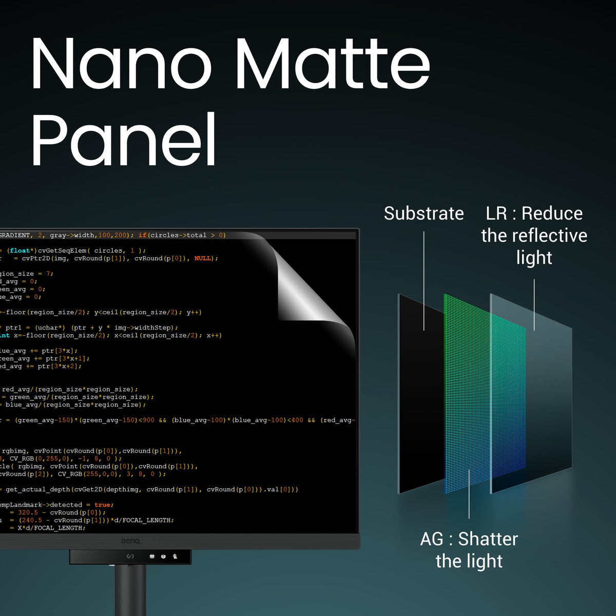 BenQ RD280UA MoonHalo backlight enhances focus while reducing eye strain