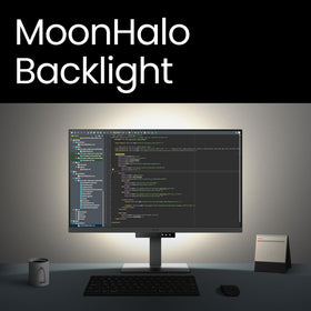 BenQ RD320U MoonHalo backlight with adjustable color temperature supports focus.