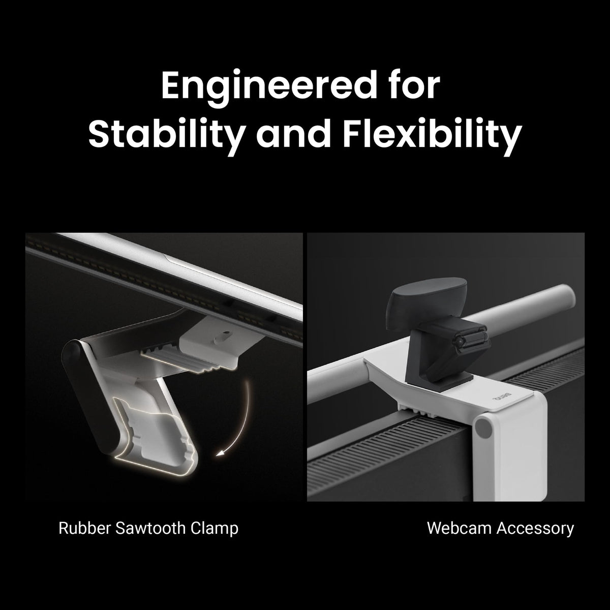 BenQ ScreenBar Pro USB-C power option enables flexible setup.