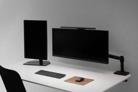 BenQ ScreenBar Pro ultrawide illumination covers your workspace evenly.
