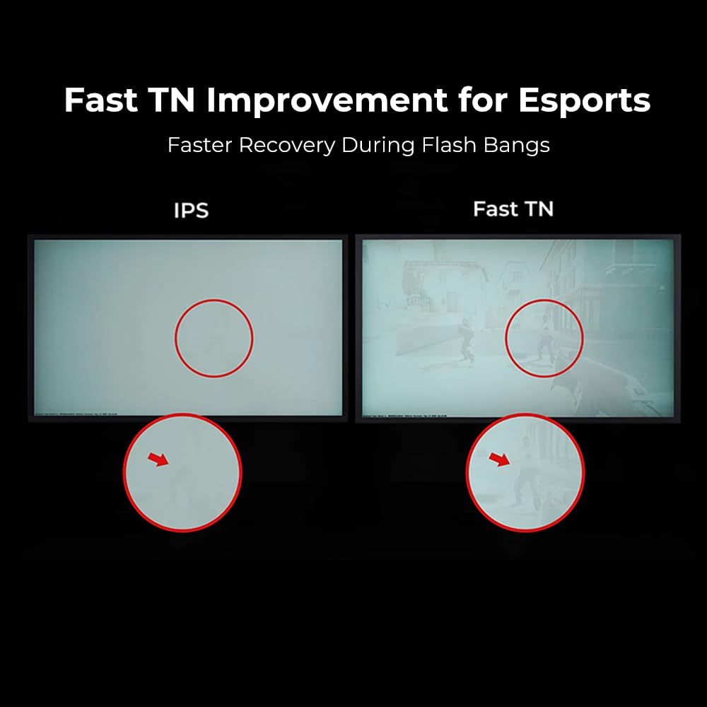 BenQ Zowie XL2546X+ color performance helps identify targets quickly