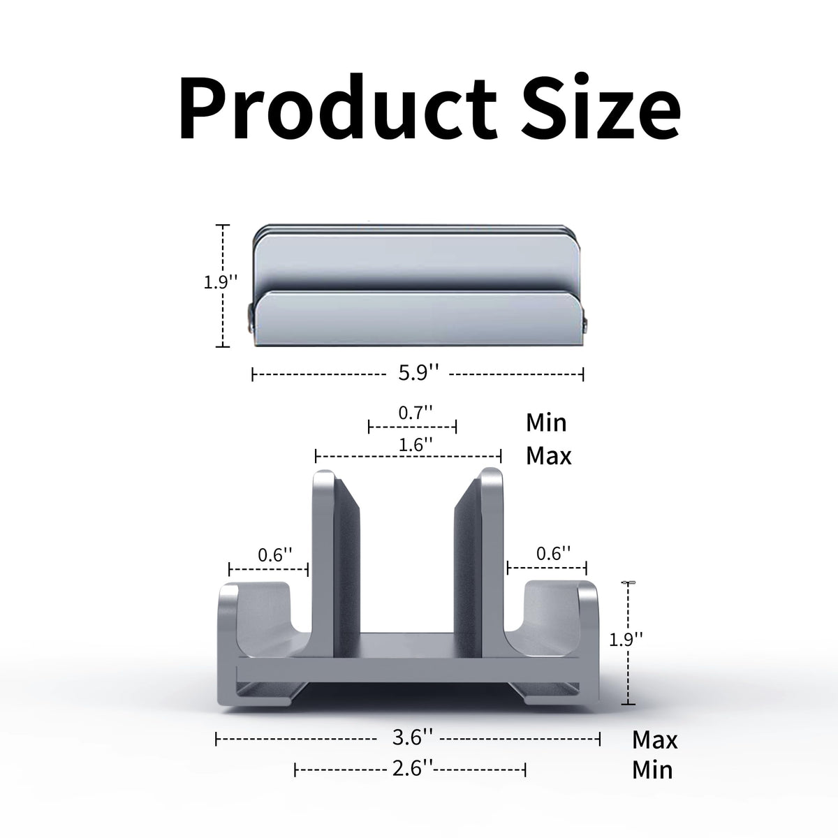 Benriotel blue-gray anodized finish complements premium electronics on a desk