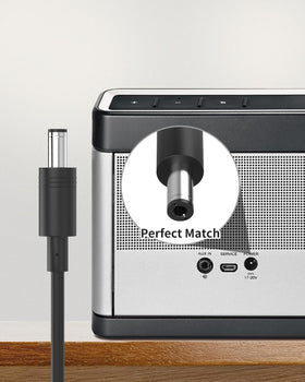 bensn charger connected to Bose SoundLink speaker for reliable charging