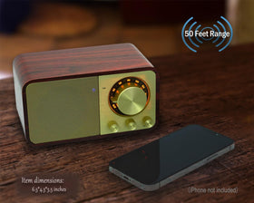BentMax Walnut USB-C port close-up for easy charging