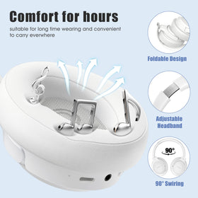 BERIBES side view showing controls and microphone, enables hands-free calls